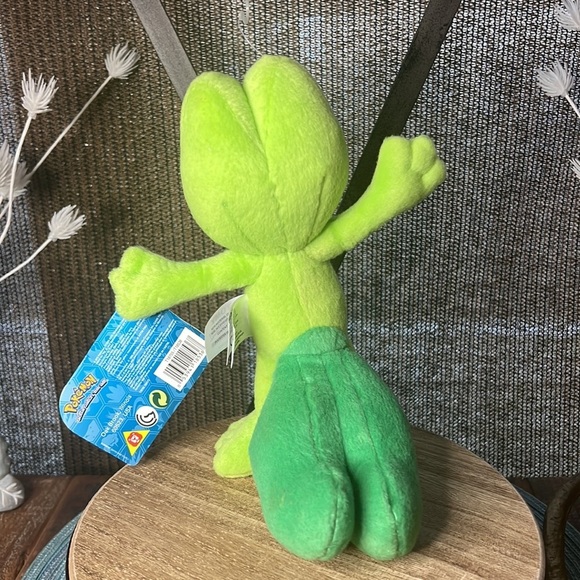 Pokemon TOMY Treecko Pokemon 8 Inch Collector Plush “2015” NWT - Picture 5 of 10